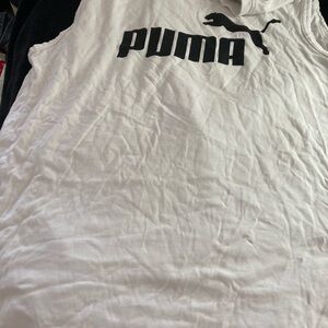 Puma White Tank Top